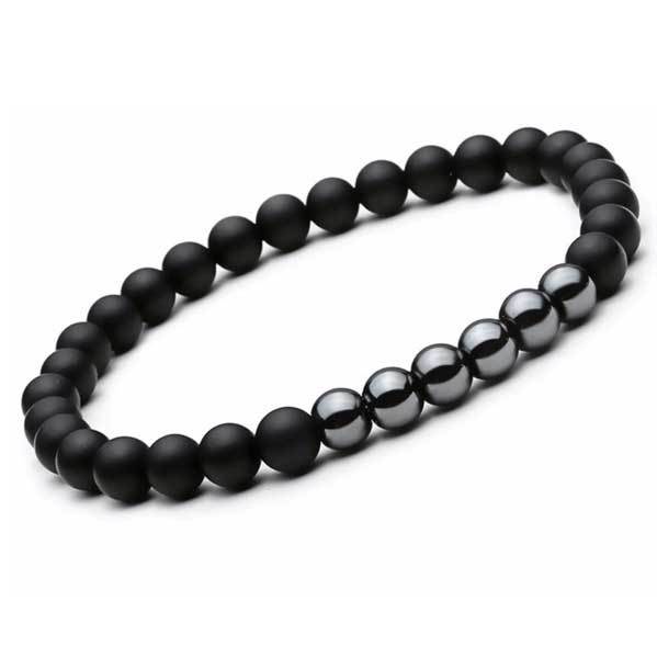 Agate Hematite Bracelets  - Balancing & Protection