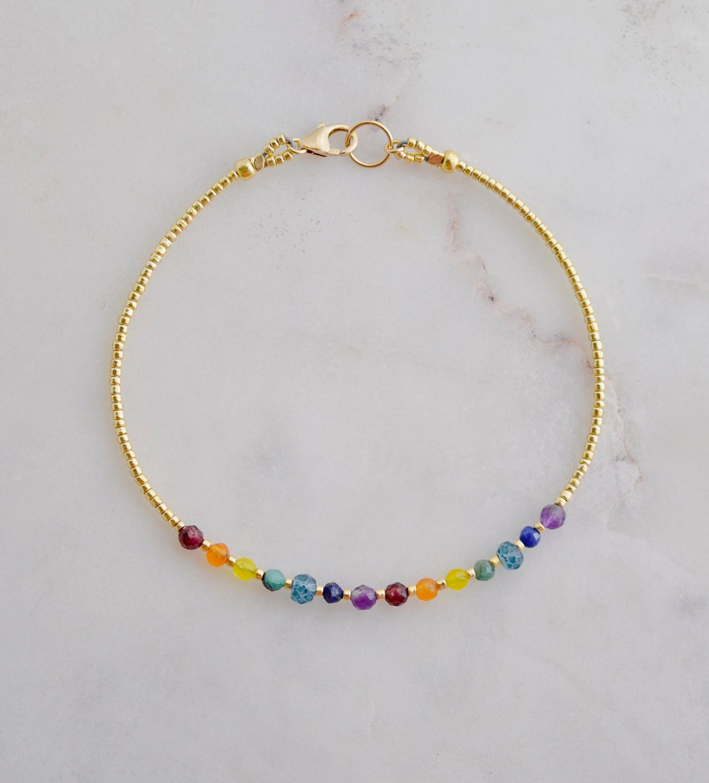 Prism & Lume Chakra Bracelet Set