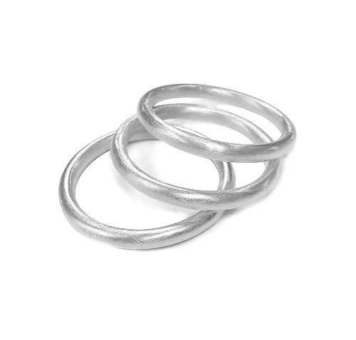 Betty Carré Oggi Set Bracelet | Silver