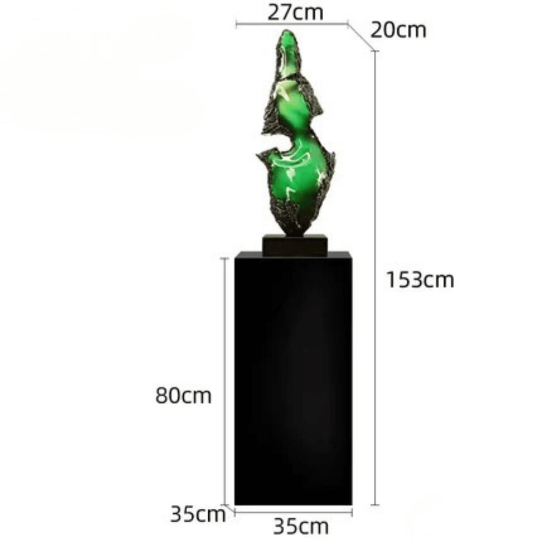 Large Abstract Resin Sculpture