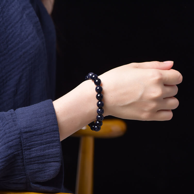 Blue Sandstone Bracelet - Spirit Stones