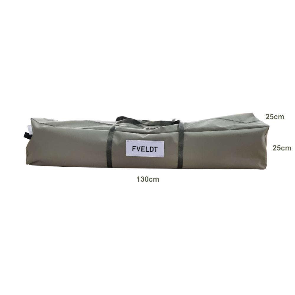 FVELDT Bush Gazebo | 3x3m Canvas Camping Gazebo