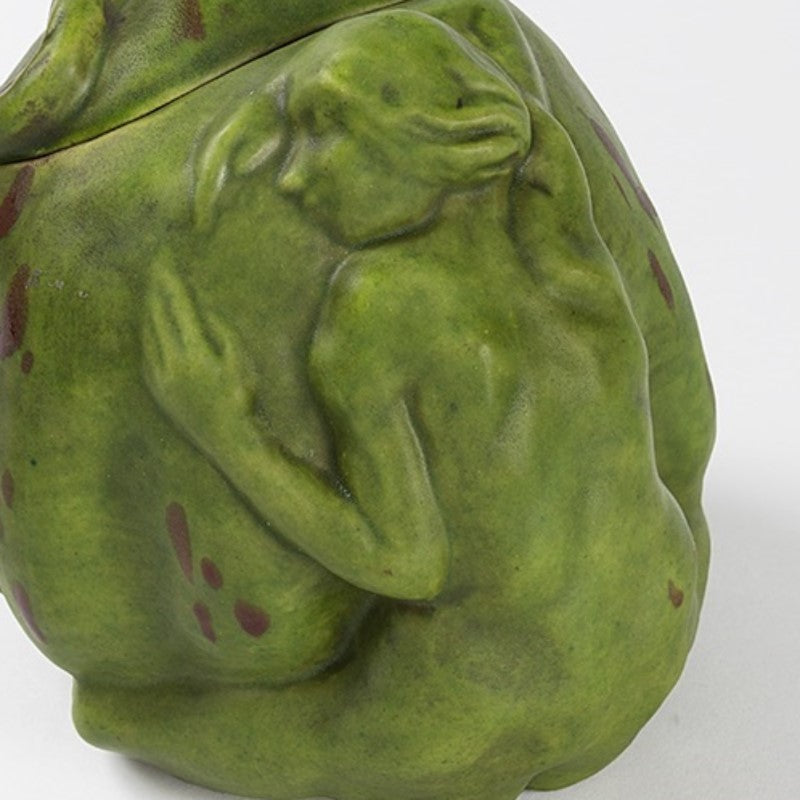 François-Rupert Carabin Ceramic Covered Jar