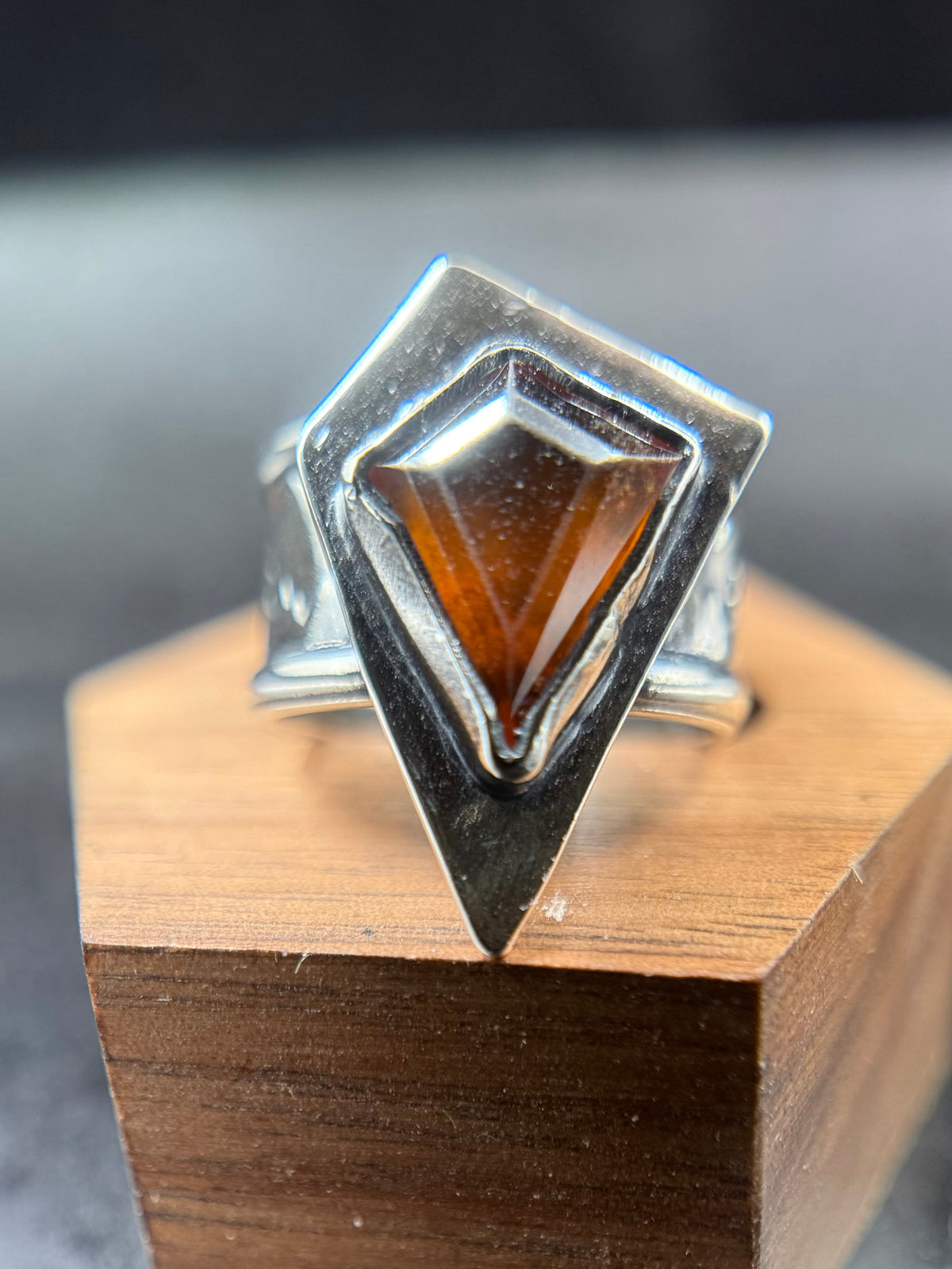 Theme Park Garnet Ring