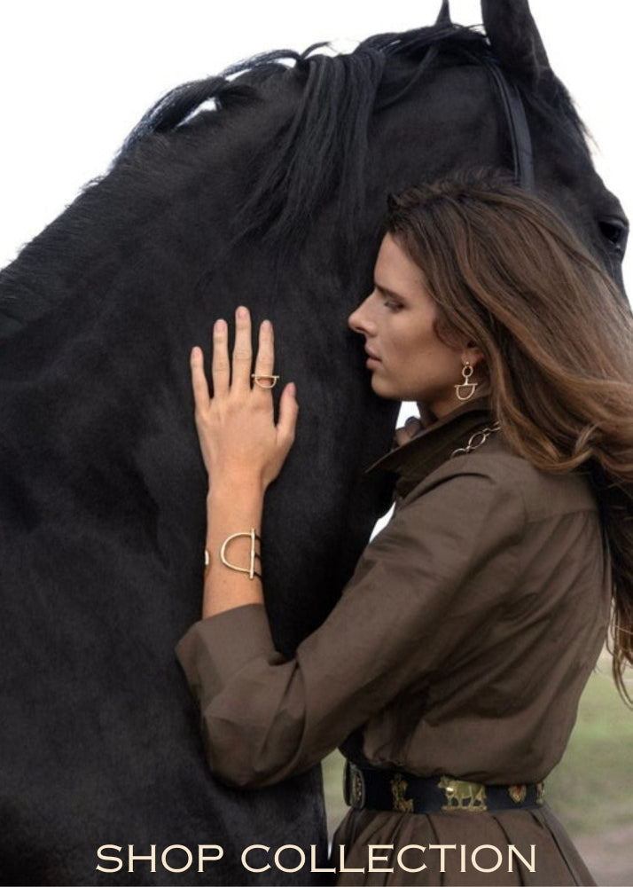 Cheval Bit Ring, Silver