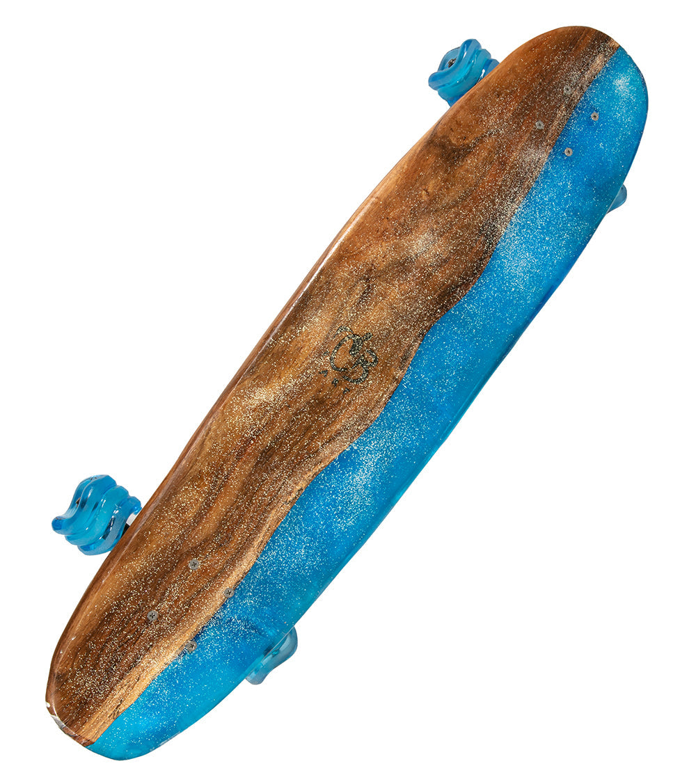 Koa-Resin Skateboard #044