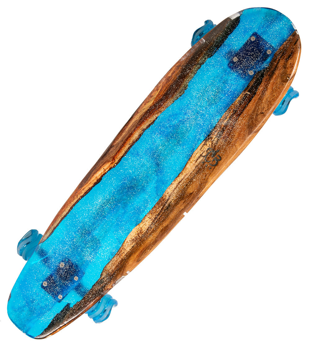 Koa-Resin Skateboard #046