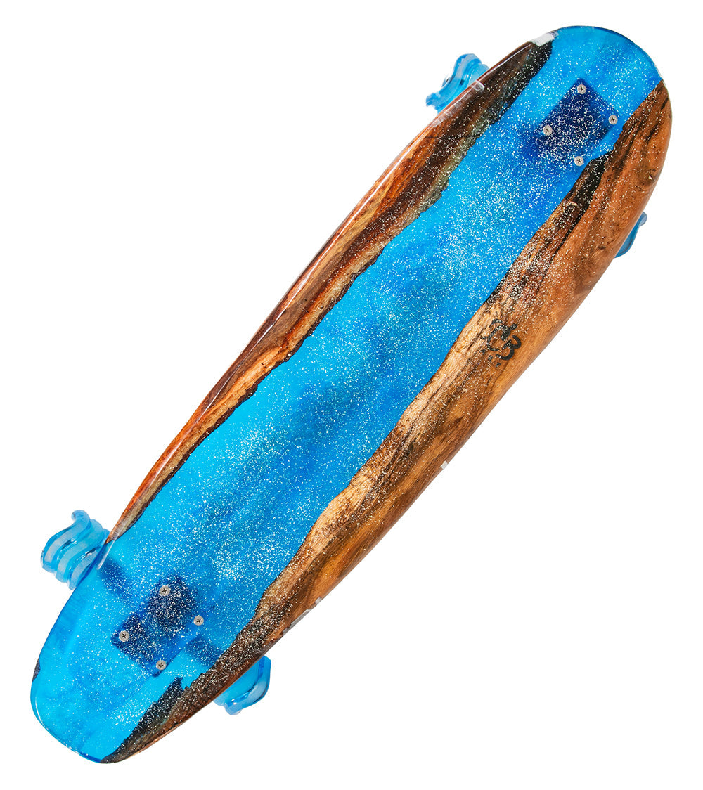 Koa-Resin Skateboard #046