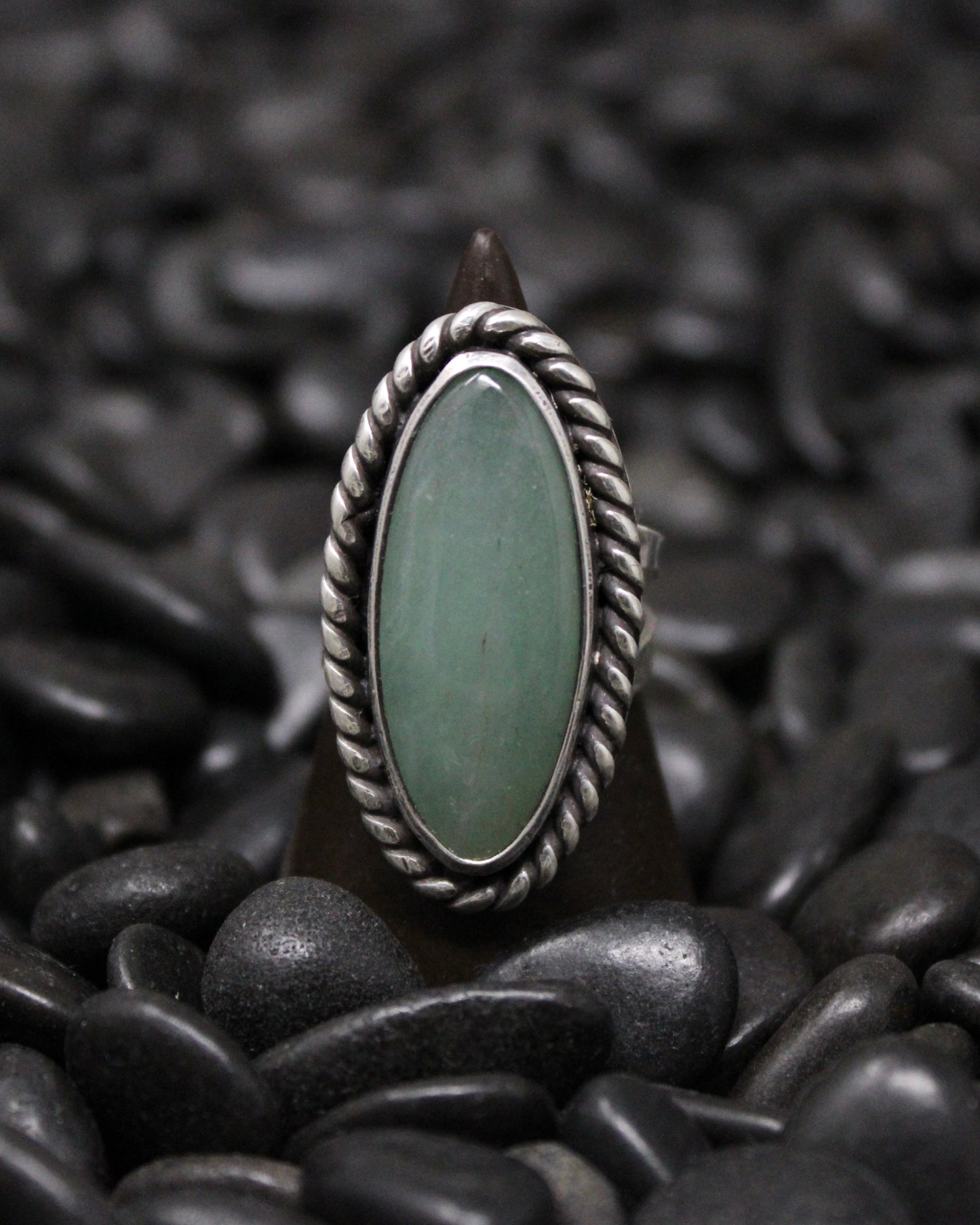 Aventurine Ring size 6.75