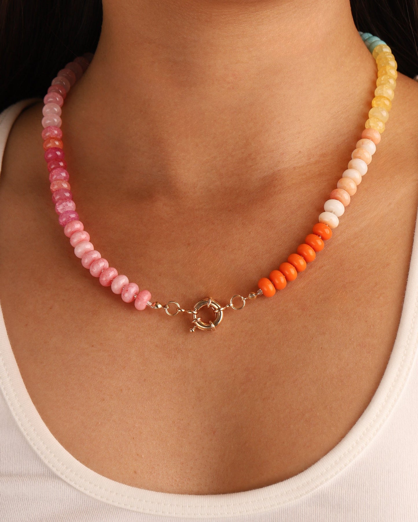 Ombré Beaded Necklace