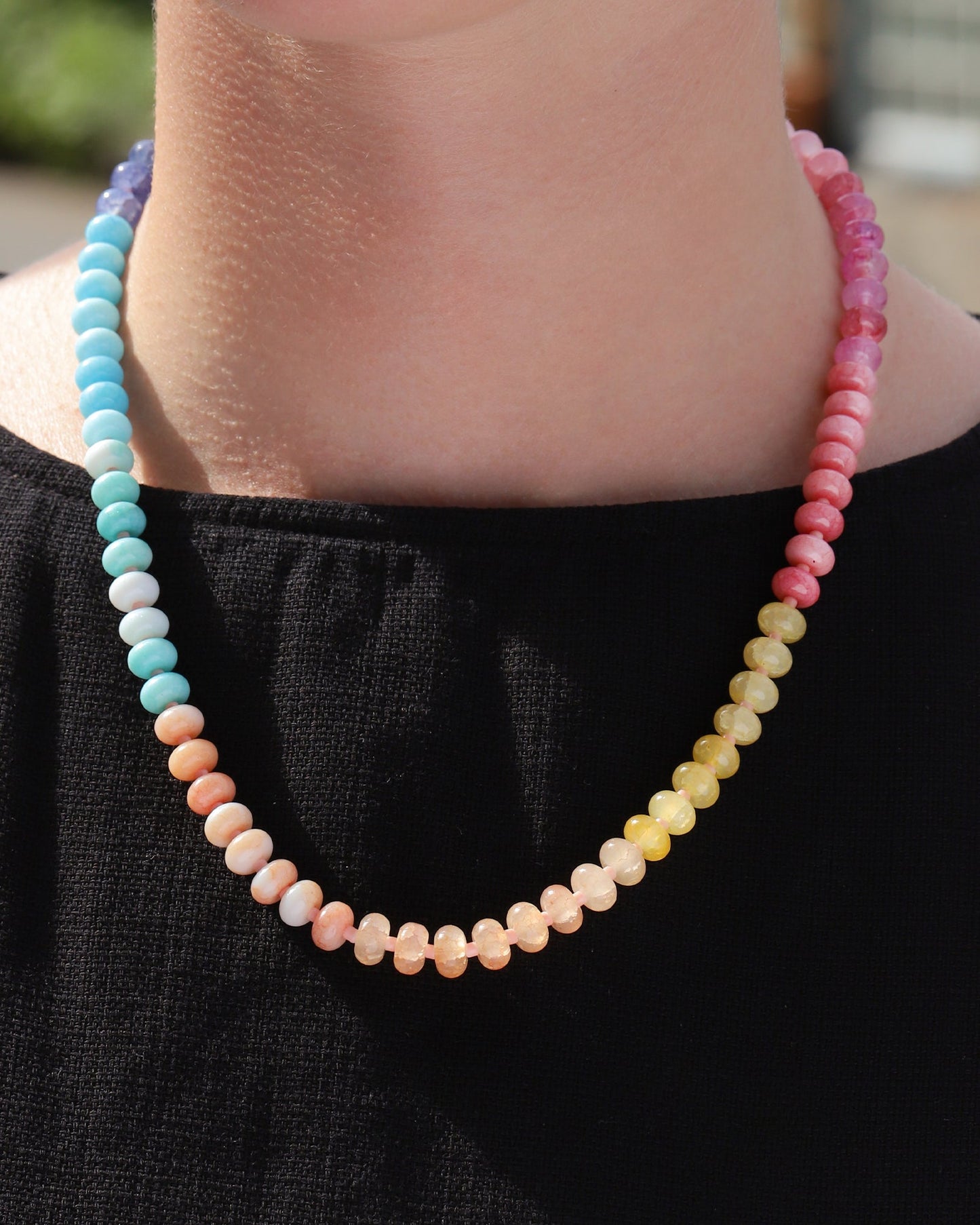 Ombré Beaded Necklace