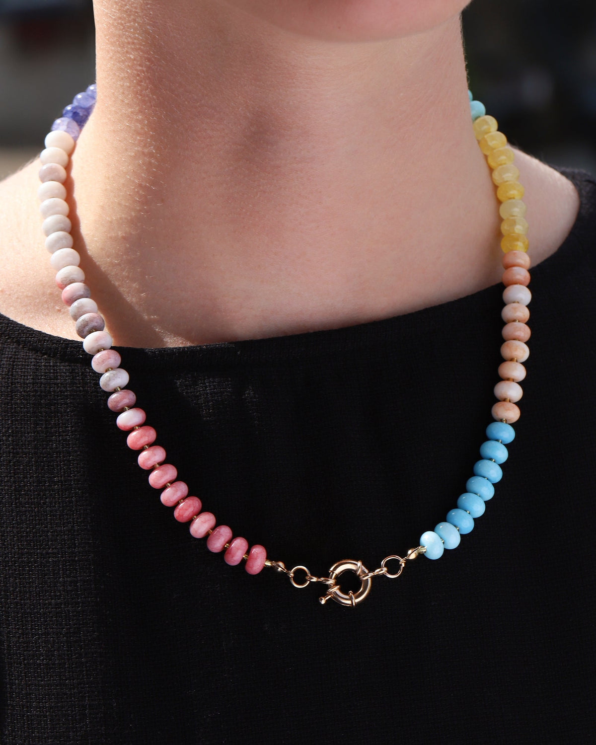 Ombré Beaded Necklace