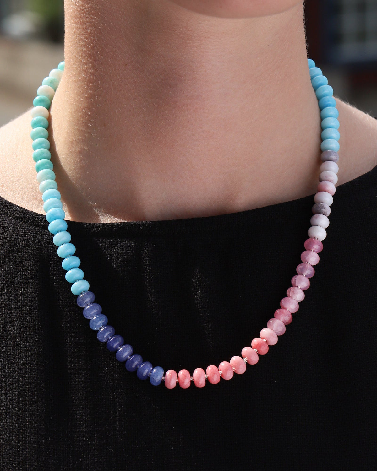 Ombré Beaded Necklace