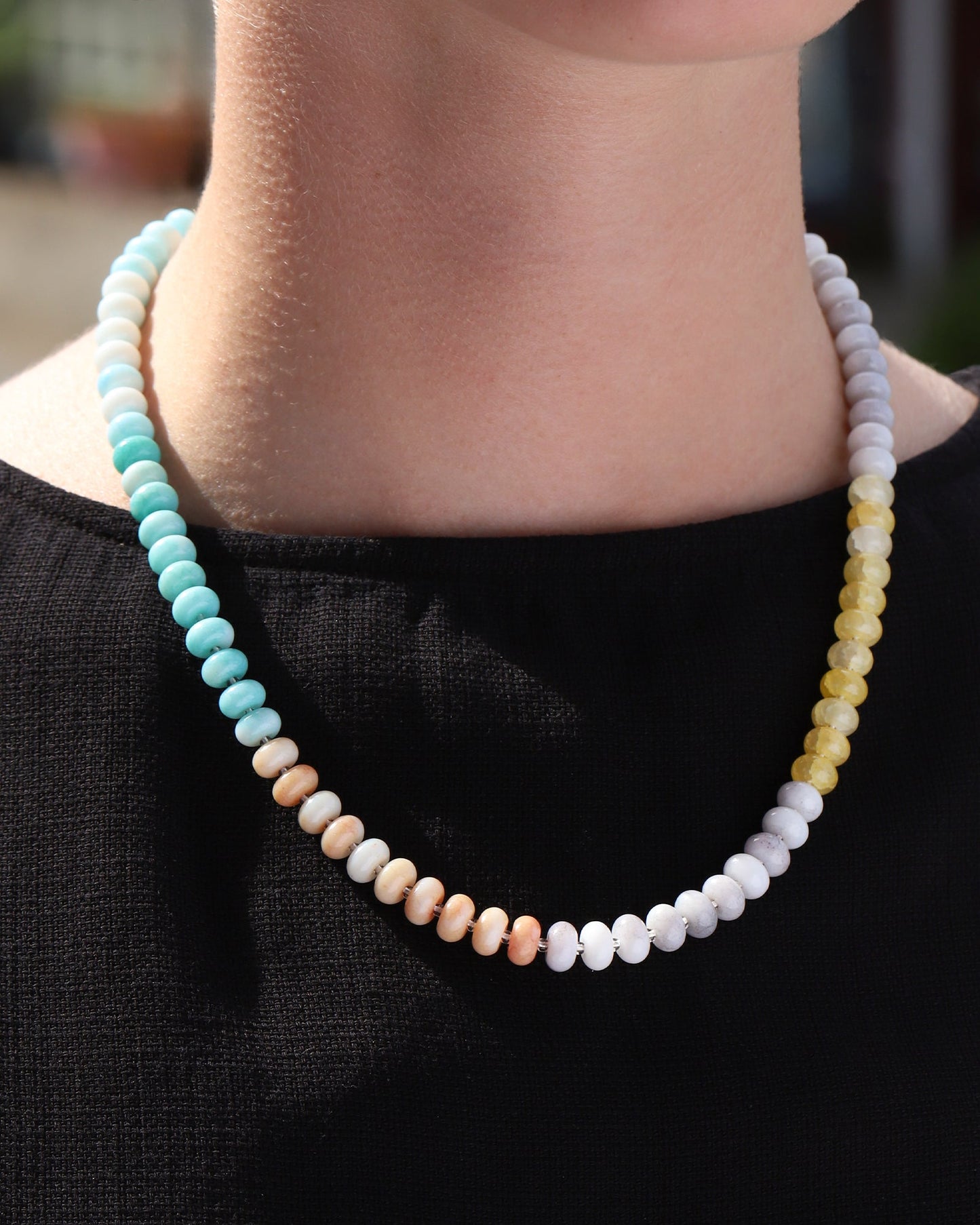 Ombré Beaded Necklace