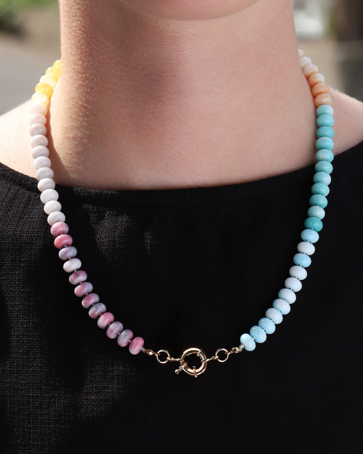Ombré Beaded Necklace