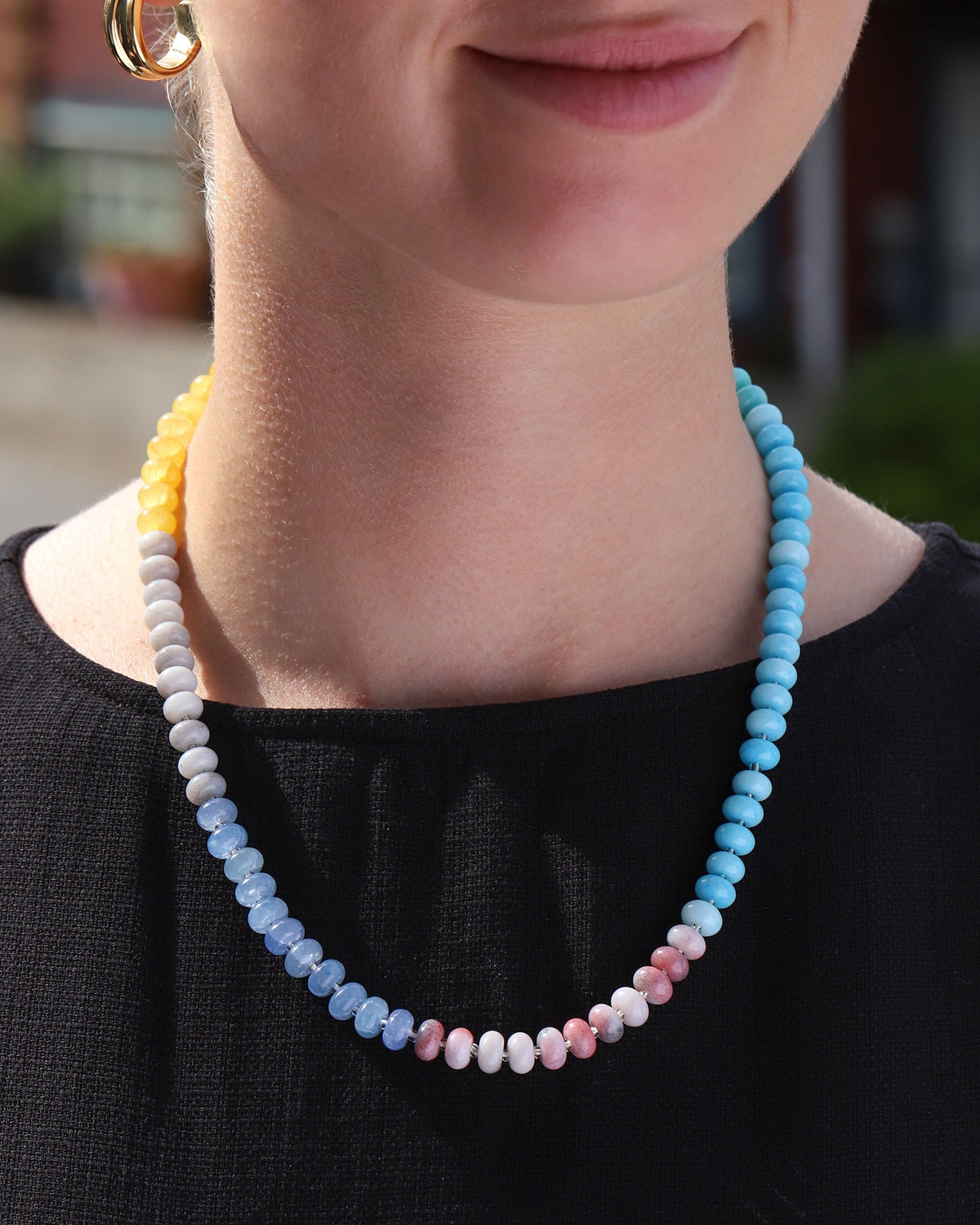 Ombré Beaded Necklace