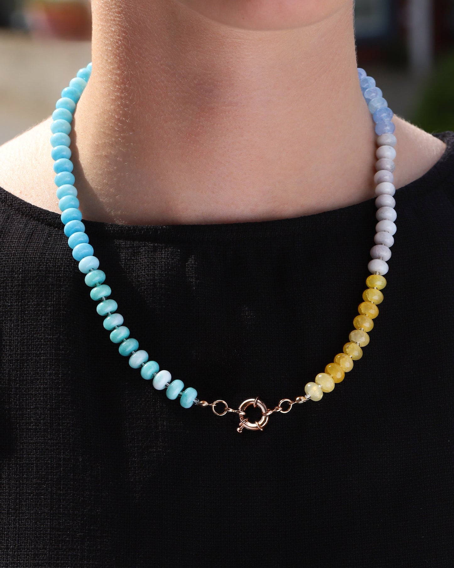 Ombré Beaded Necklace