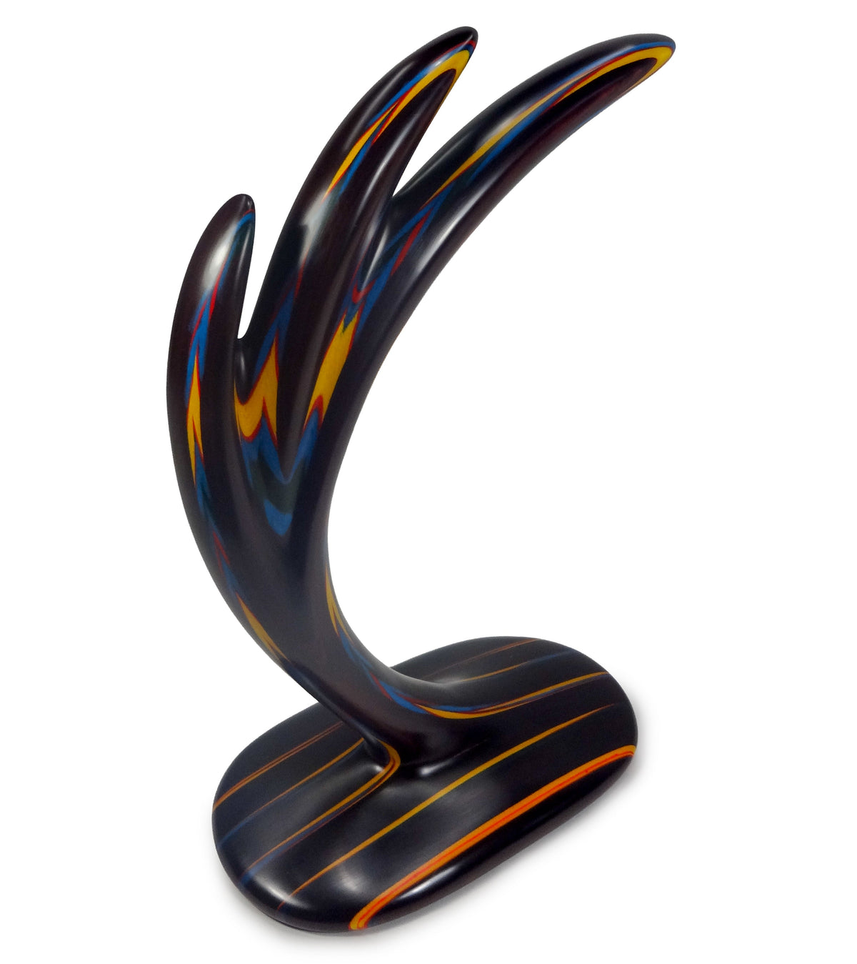 Wood Sculpture "3 Spinner Dolphin" by Rock Cross