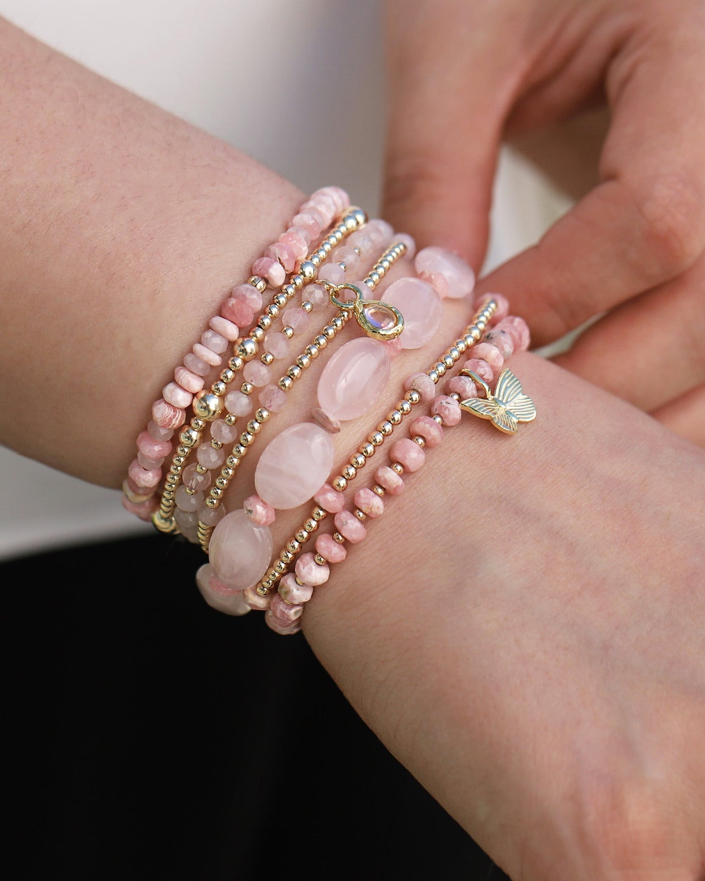 Mixed Beaded Stone Bracelet | 4mm