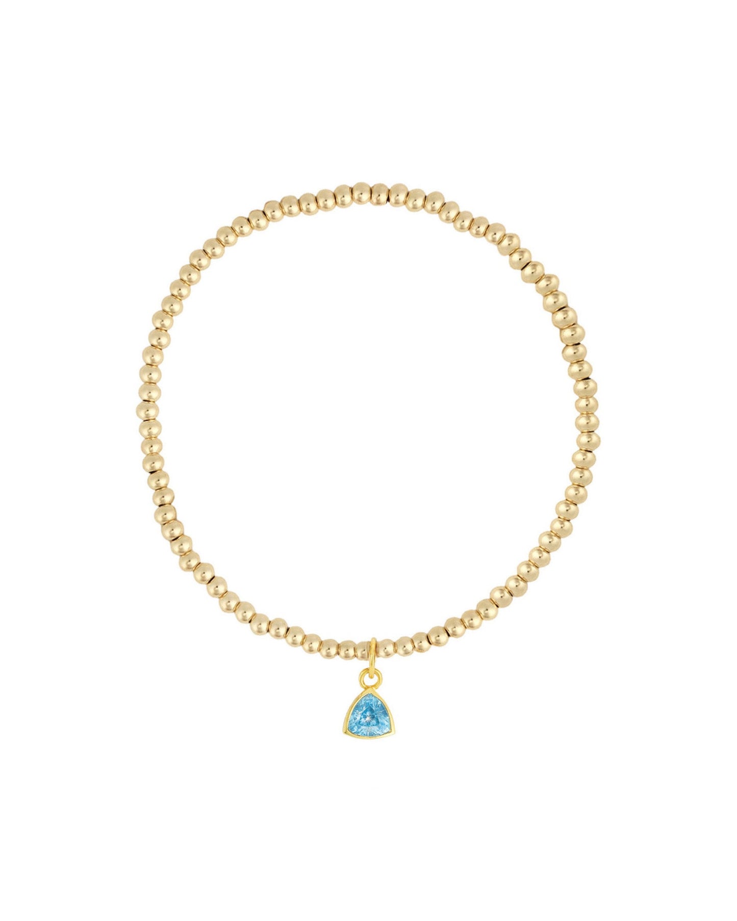 Triangle Charm Bracelet | 2.5mm