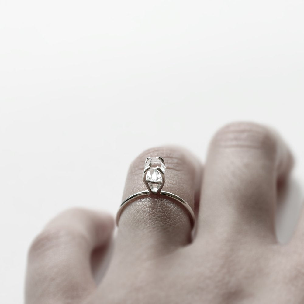 SILVER EYE RING