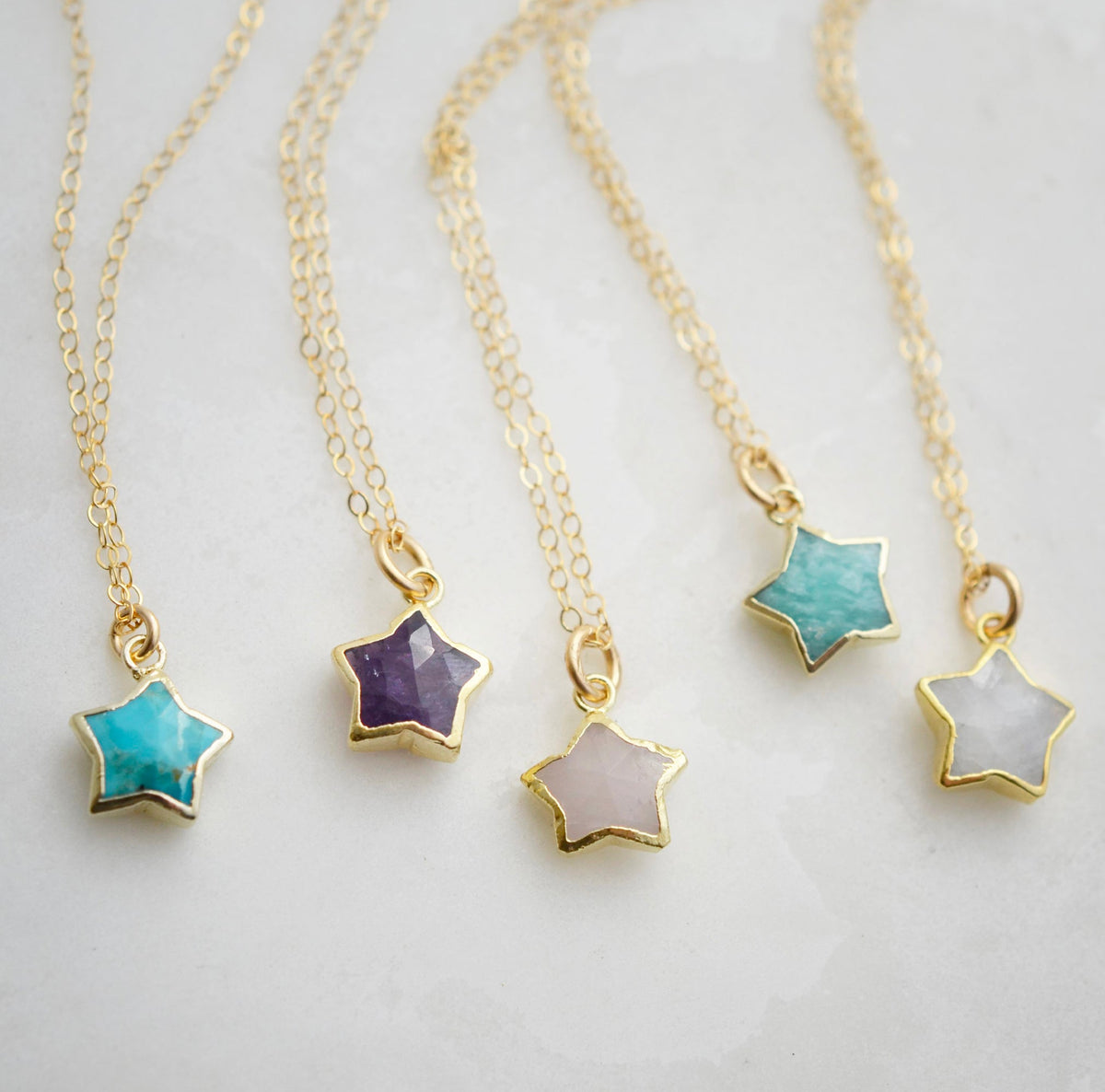 Amazonite Stargazer Necklace