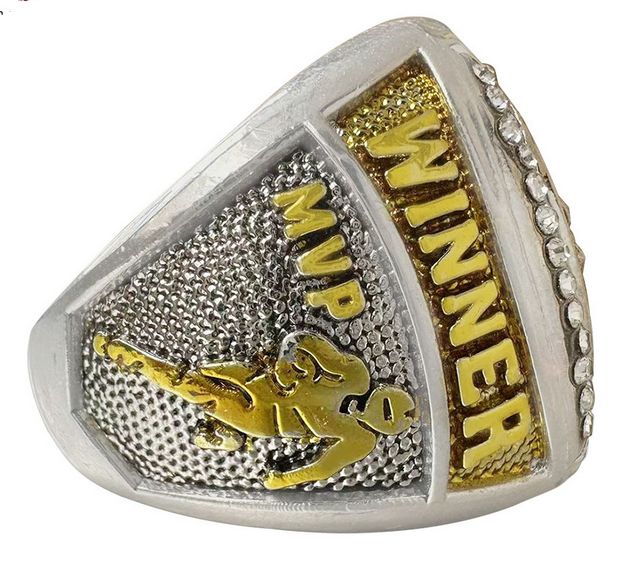 2022 FFL Fantasy Football League Championship Ring, Fantasy Football Winner Trophy Ring