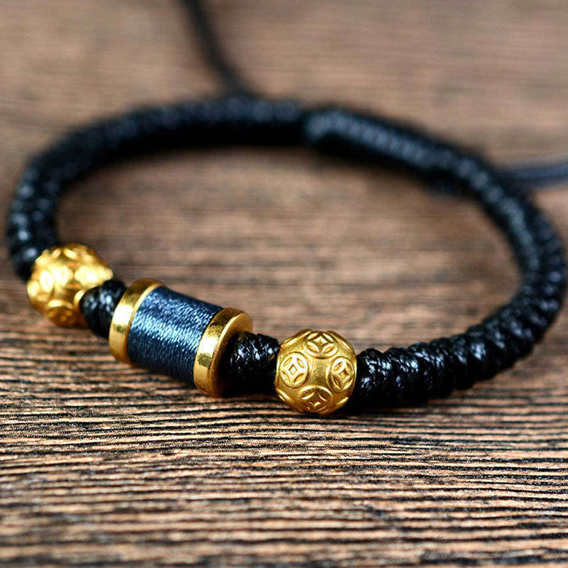 Chinese Coin Bracelet - Attract Wealth