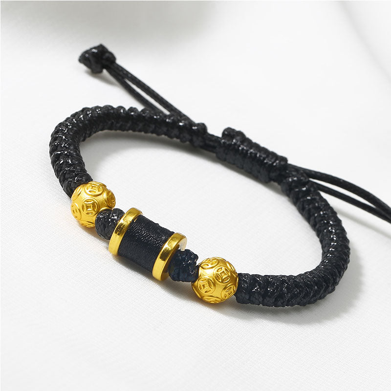 Chinese Coin Bracelet - Attract Wealth