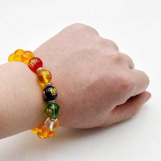 God of Wealth Feng Shui Citrine Bracelet