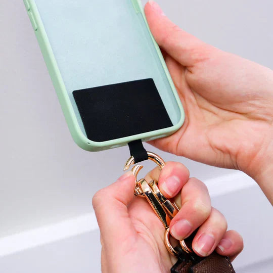 Clip & Go Strap With Zippered Pouch Solid