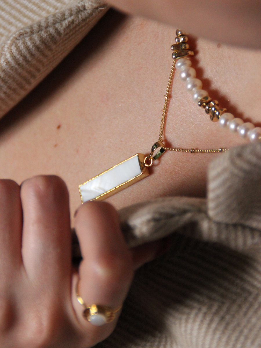 LILIANA Bar necklace - Bar pendant