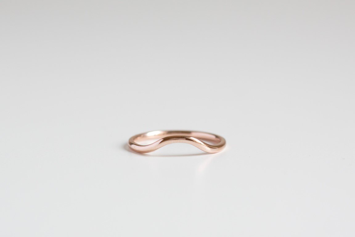 Curved Wedding Band