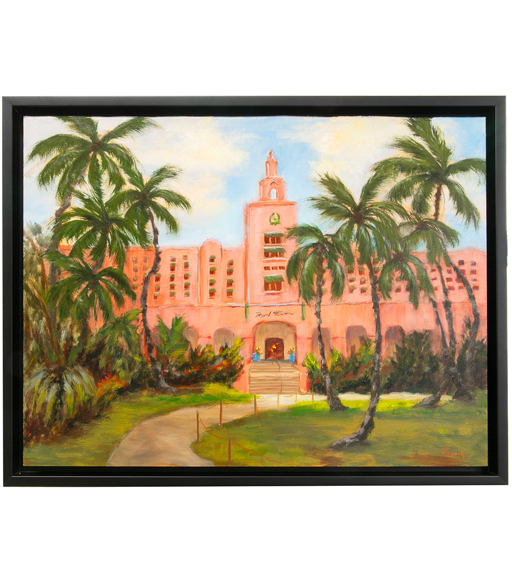 The Royal Welcome by Deb Lynch, framed