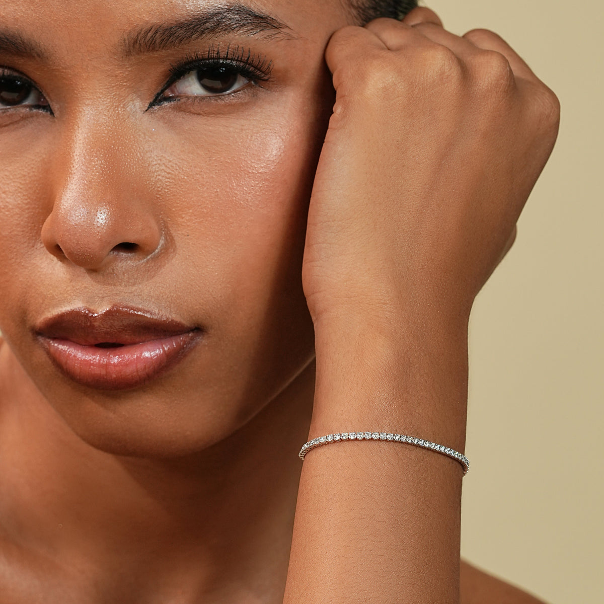 2 ctw Diamond Tennis Bracelet in 14K White Gold