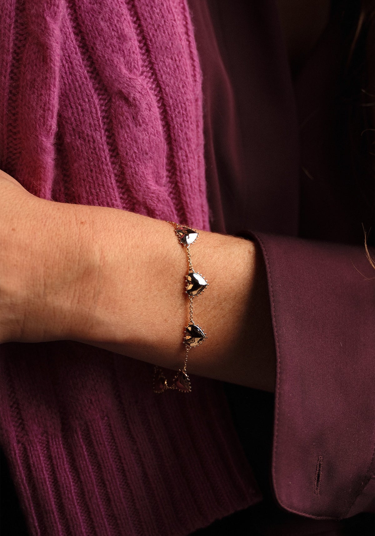 Heart Station Bracelet