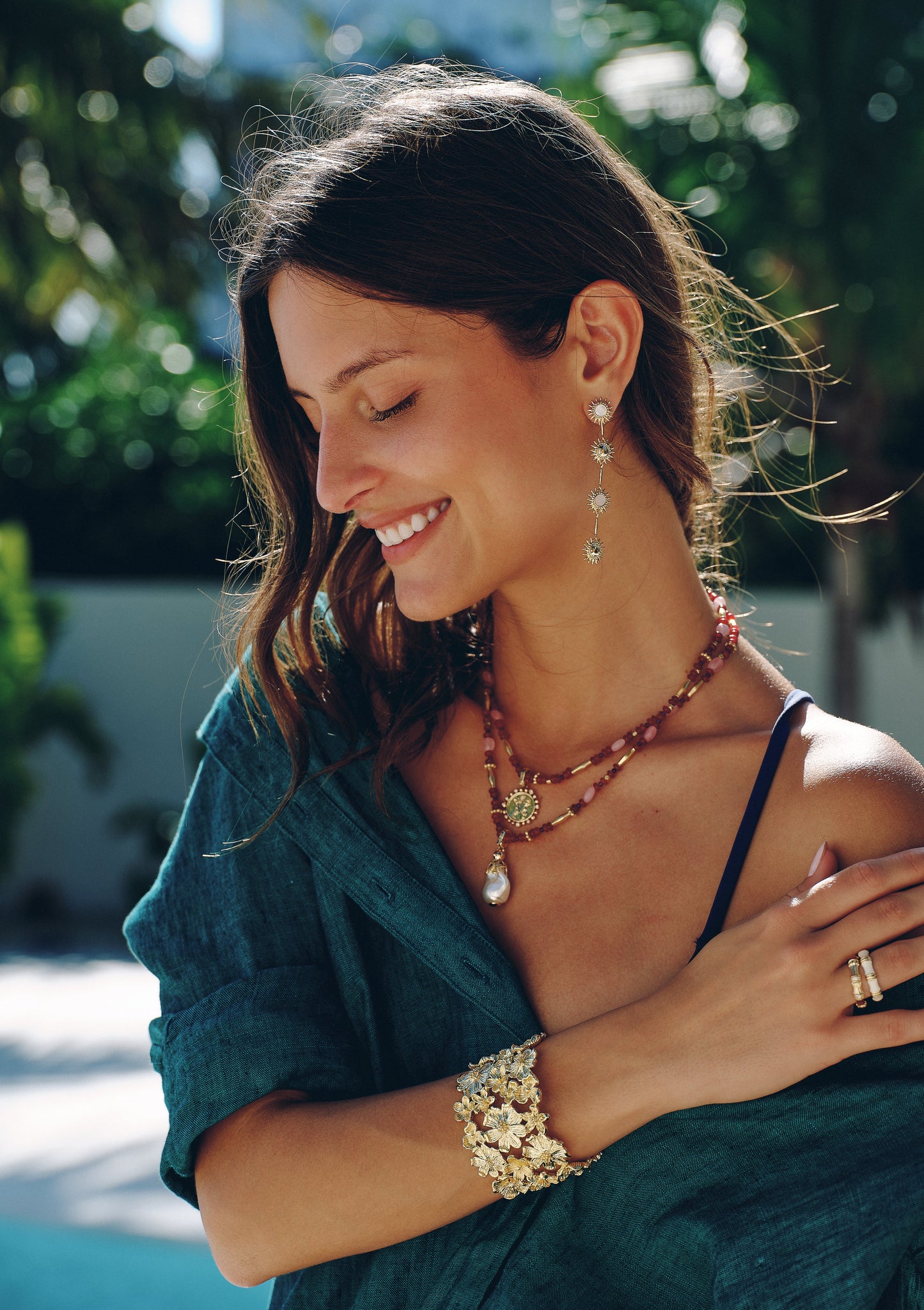 Milos Soleil Drop Earrings