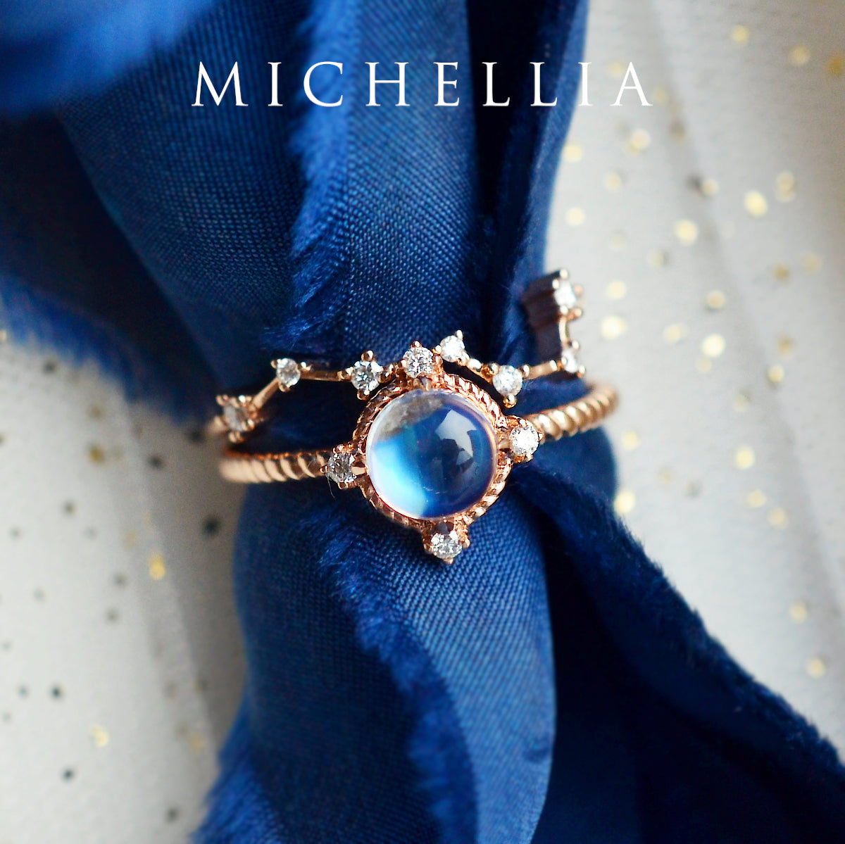 [Stella] Aura of Galaxy Ring in Australian Opal