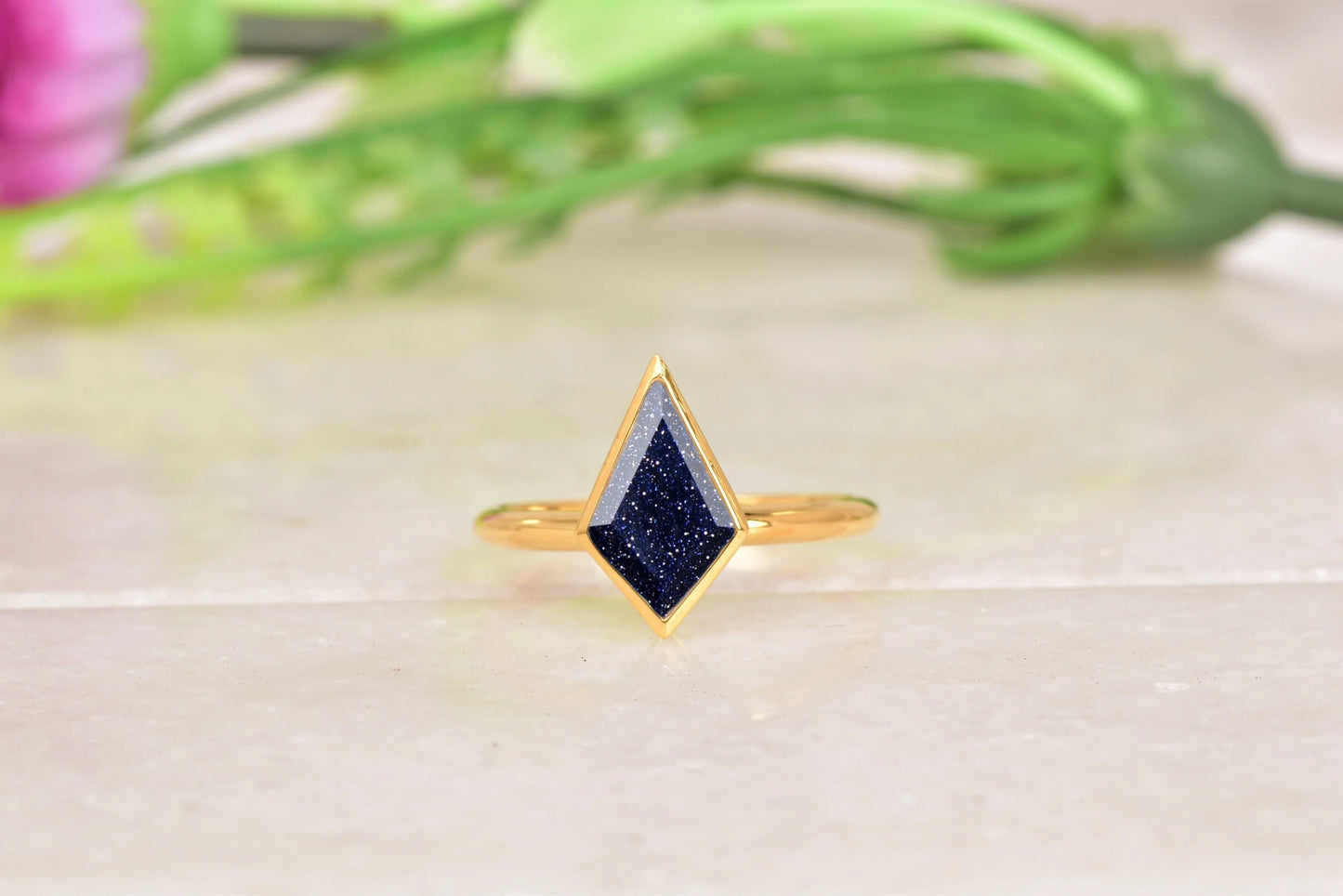 Kite Shaped Sandstone Ring