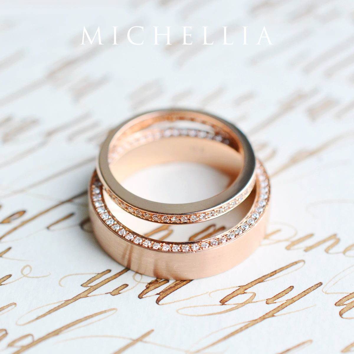 [Ella] Modern Classic Eternity Diamond Band