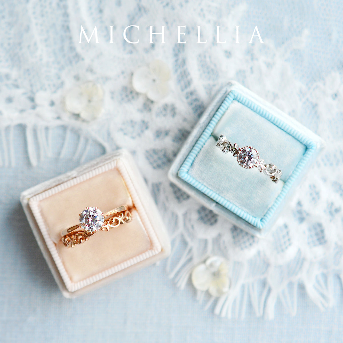 [Victoria] Classic Crown Solitaire Engagement Ring in Diamond / Moissanite