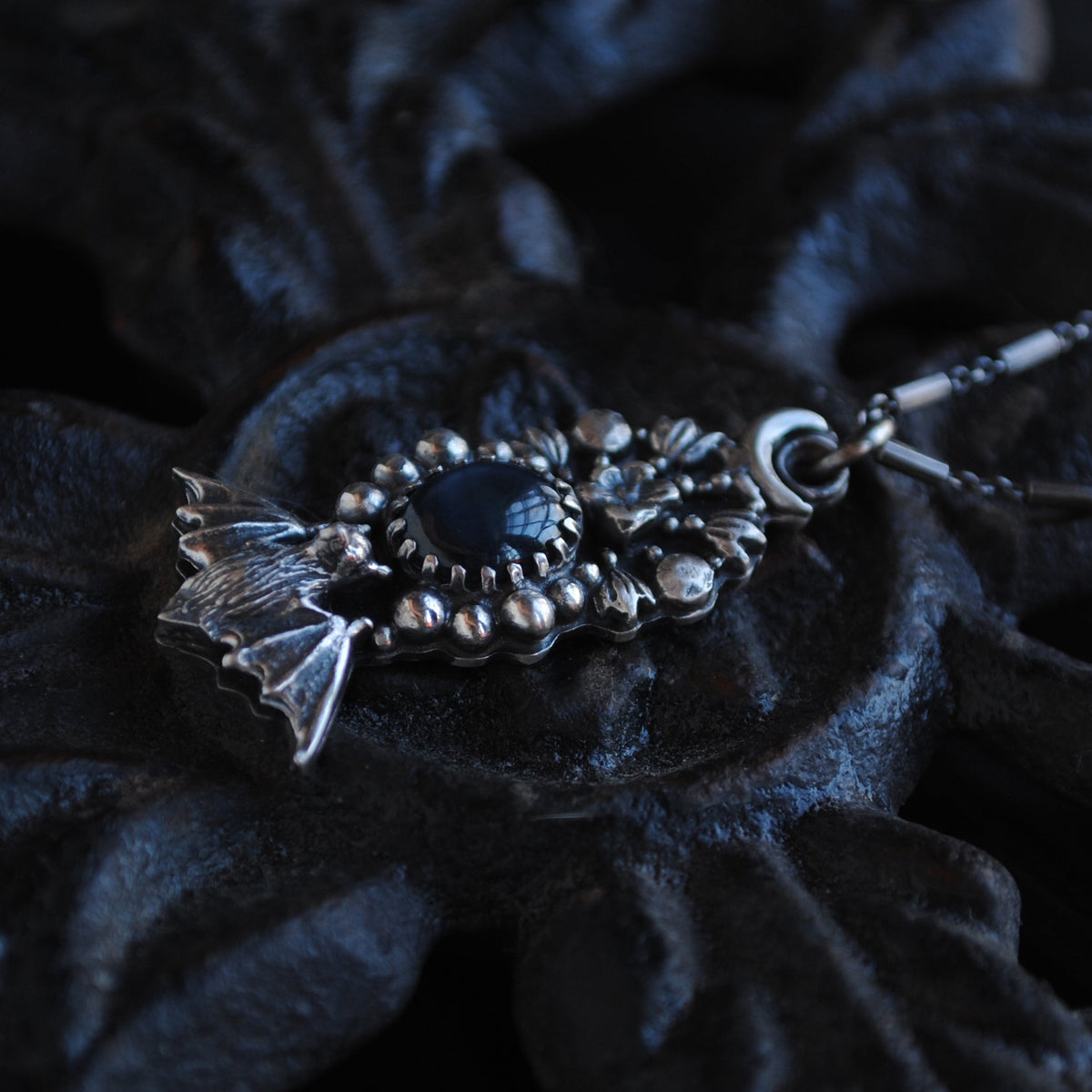 Pendant - Blue Star Sapphire, Upon Blue Starlight
