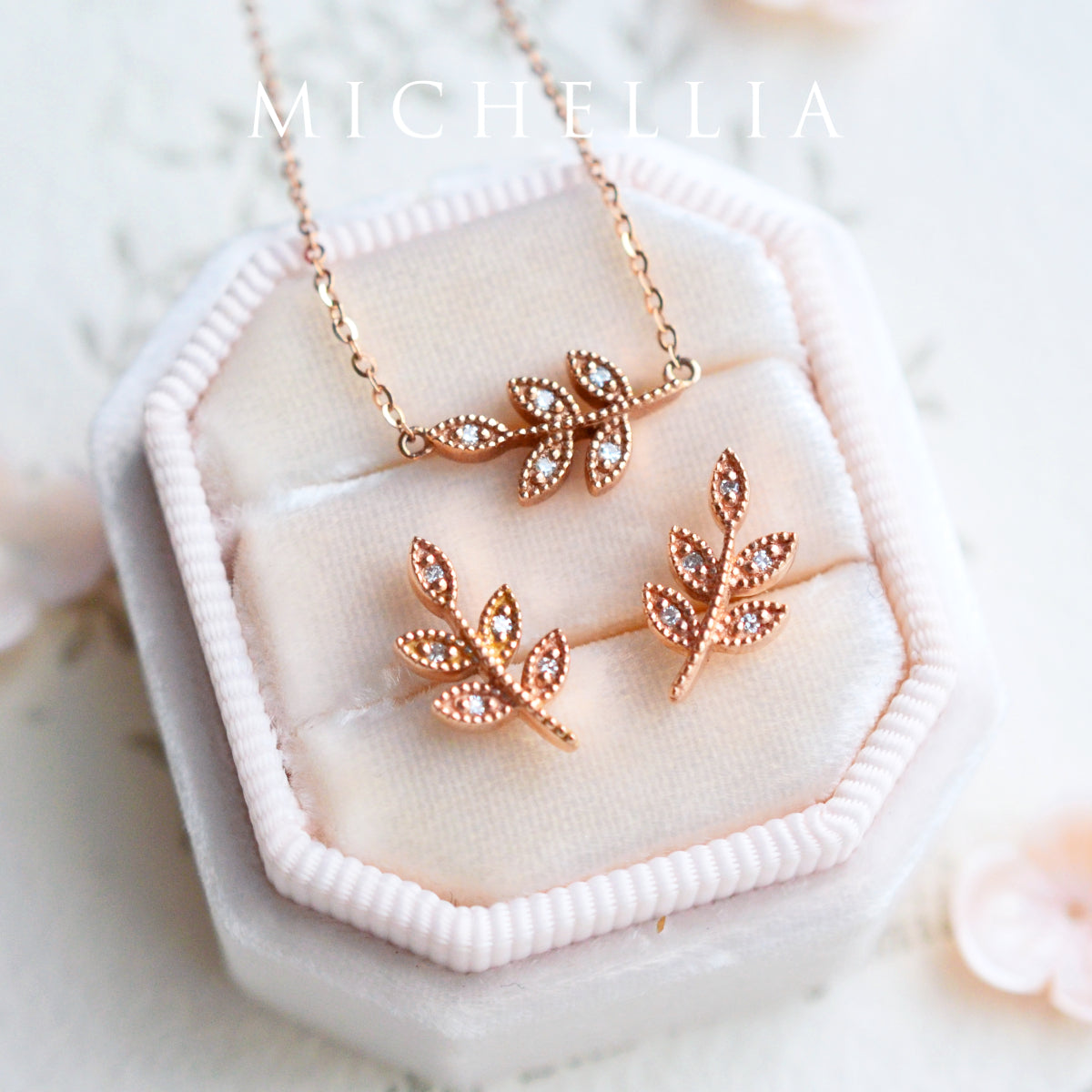 [Viridis] Petite Leaf Necklace