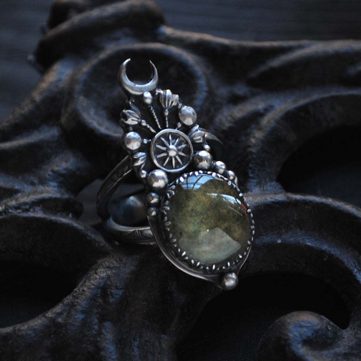 Size 6.75 - Moonlight Upon Emerald Moss