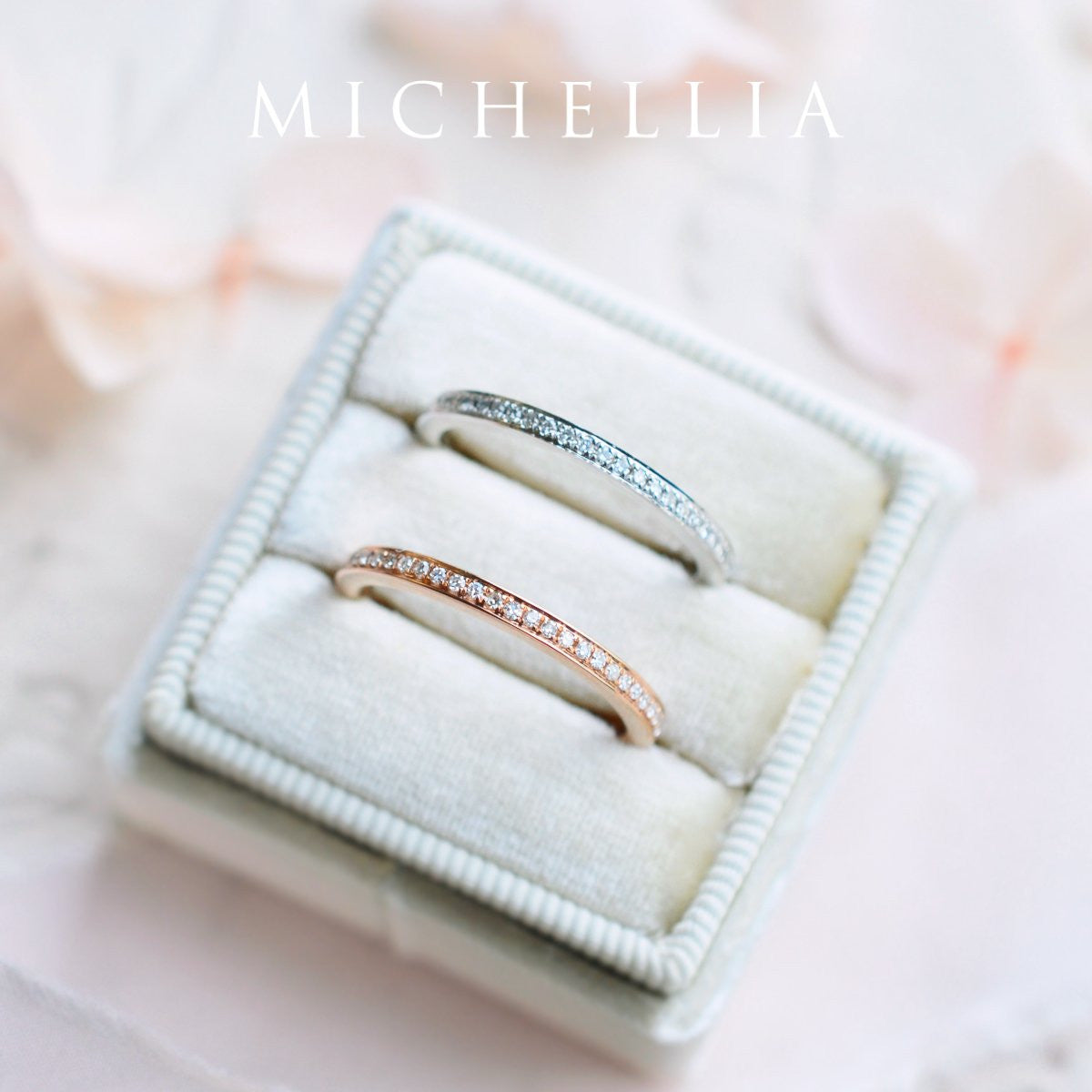 [Ella] Modern Classic Eternity Diamond Band