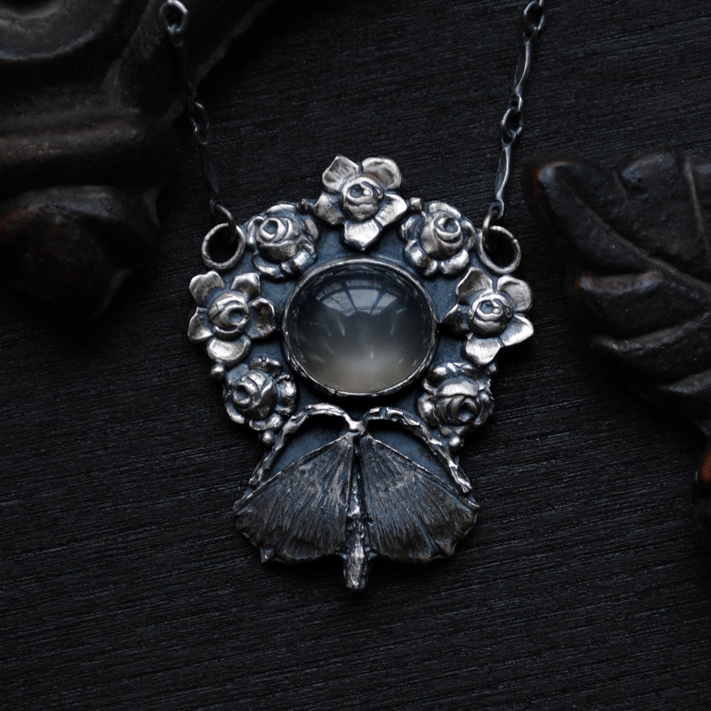 Pendant - Moth Reliquary