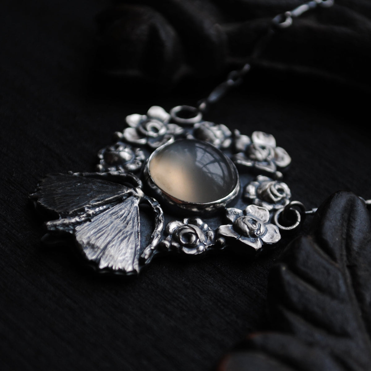 Pendant - Moth Reliquary
