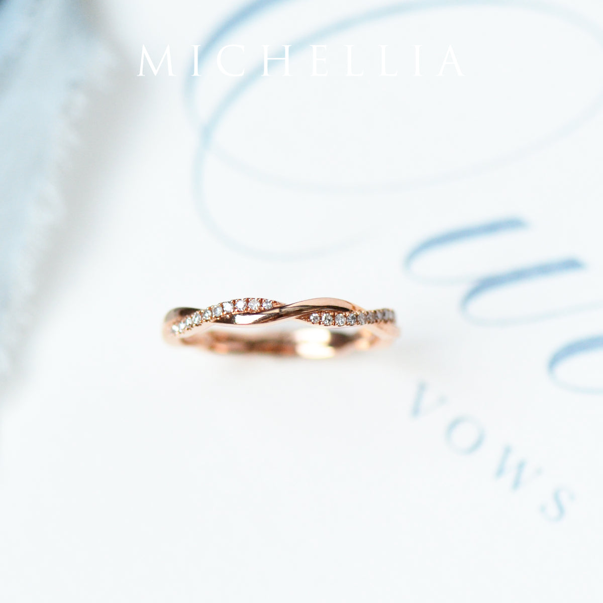 [Rhea] Twisted Infinity Diamond Band