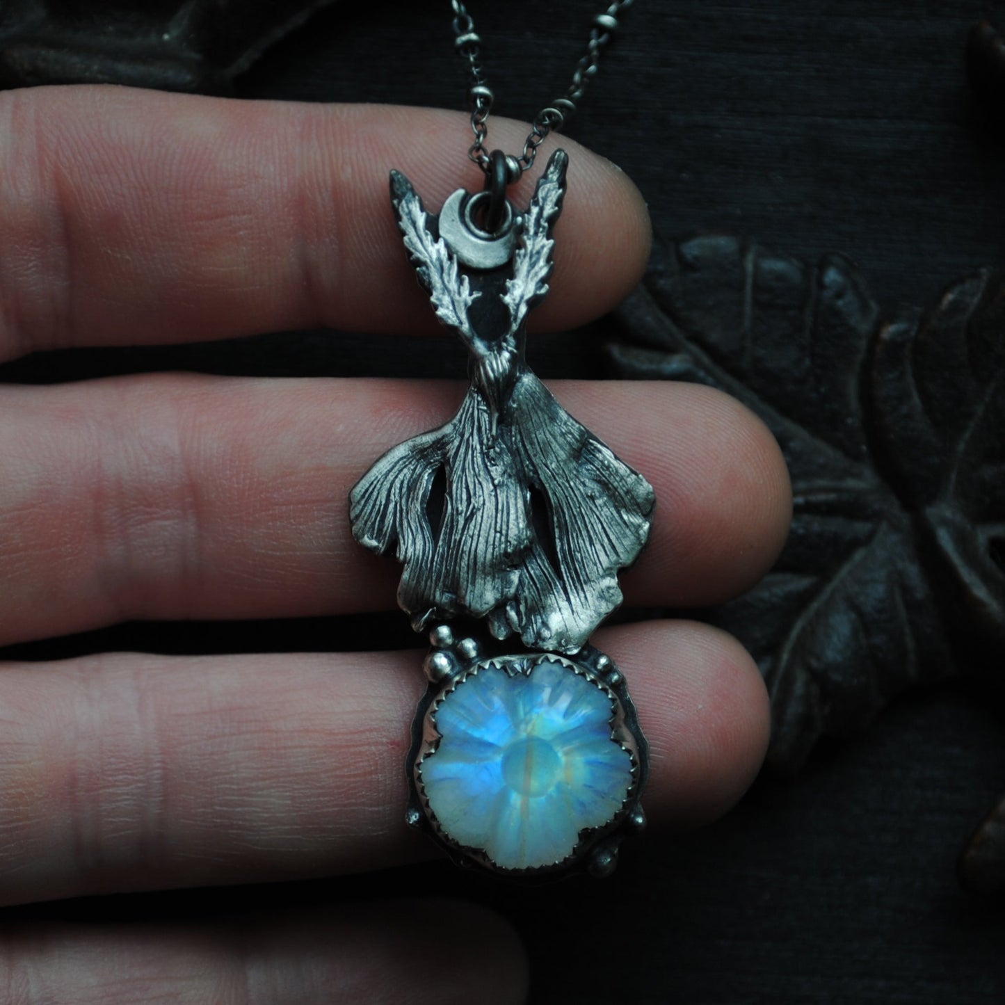 Pendant - Upon Moth Wings
