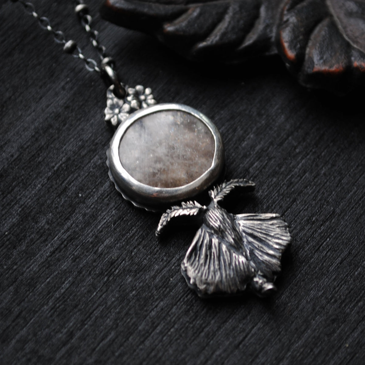 Pendant - Upon Moth Wings